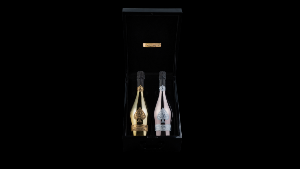 Armand de Brignac Champagne - Twin set in a box